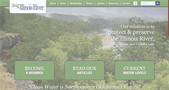 Desktop Screenshot of illinoisriver.org