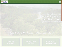 Tablet Screenshot of illinoisriver.org